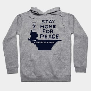 Stay Home For Peace // Joan Baez Hippie Tribute Hoodie